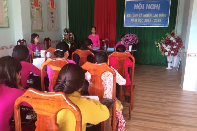 Đại hội CB-CNV,LĐ Năm học 2018-2019